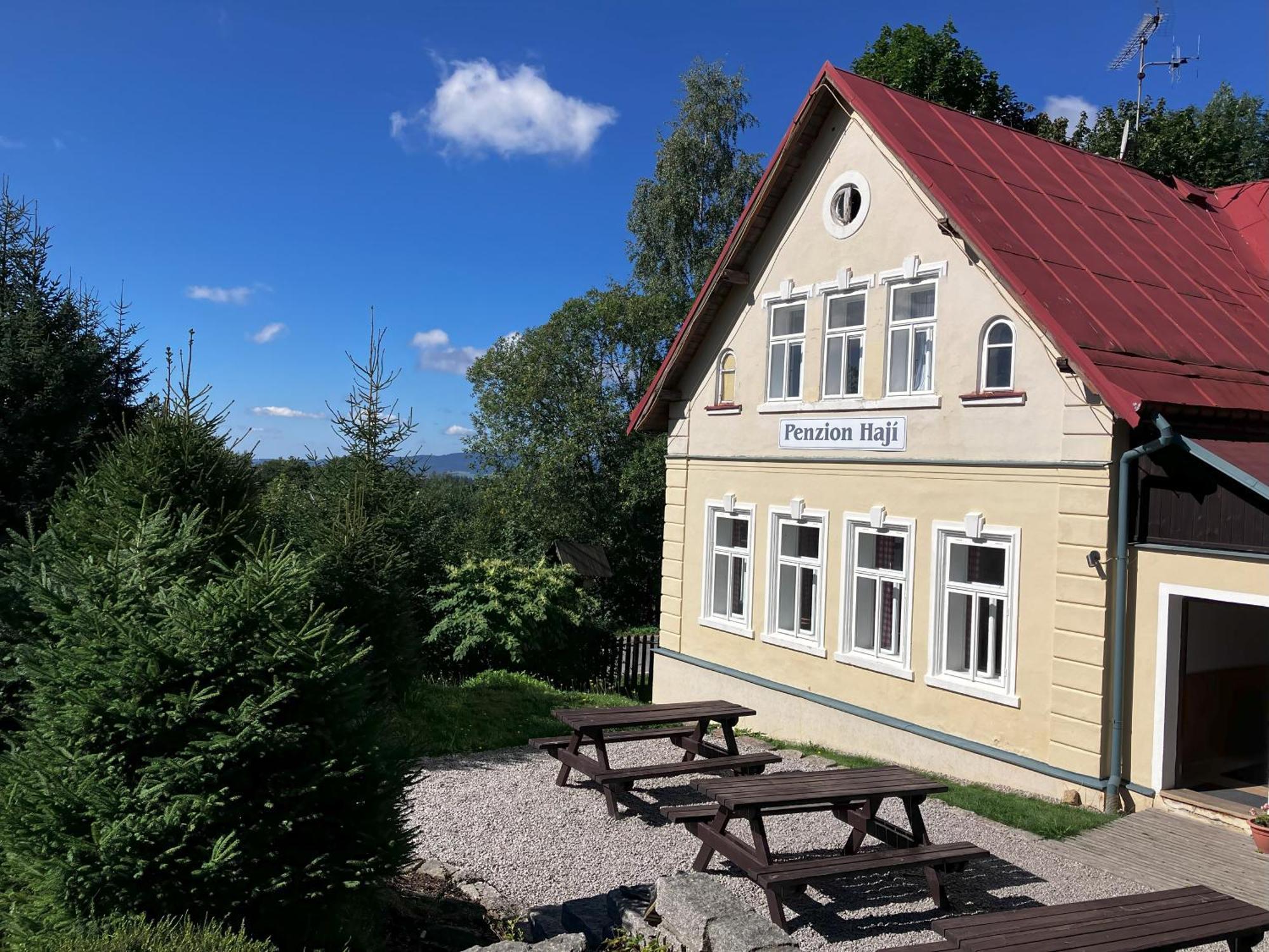 Penzion Hají Janov nad Nisou Esterno foto